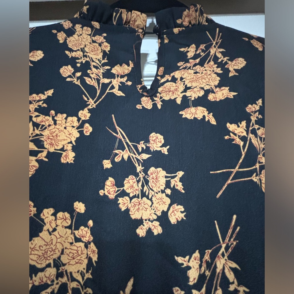 SHEIN Floral Fall Dress 🍂🤎 - Picture 12 of 12